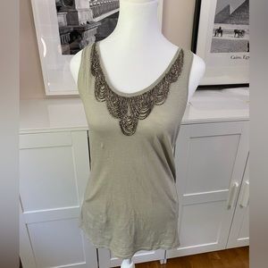 Beaded tank Sz. S